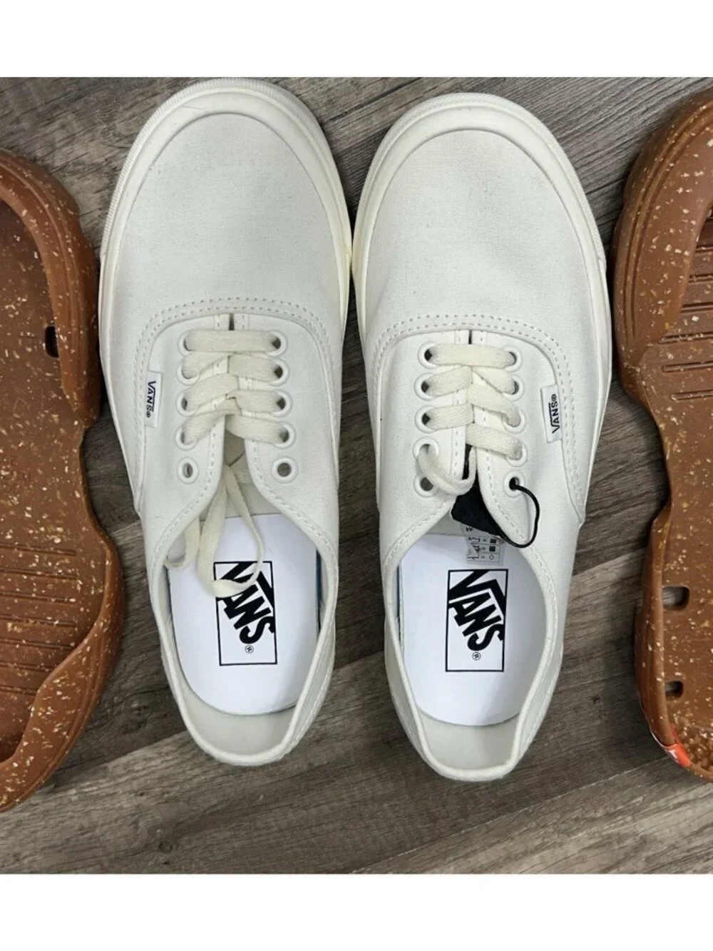 New VANS Authentic 44 DX Modular Sneakers Shoes Unisex Men’s 7.5 Womens 9 White